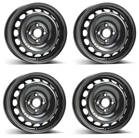 4x Alcar Stahlfelgen 4-5770 4.5Jx14 ET35 4x100 kompatibel mit Toyota Aygo