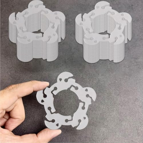 Kotkiddy 50 fermagli per palloncini, gancio per palloncini, supporto per decorazioni per palloncini