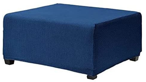 Mswborml Navy blue1,70x62x32cm, Moderne Ottomane Schonbezug Rechteckig mit Elastischem Boden, Stretch Hussen für Fußhocker Rechteckig, All-Inclusive Ottomane Bezug Rechteckig Waschbar