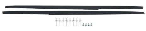 Seitenschweller Auto Seitenschweller Kotflügel Splitter Stoßstange Verlängerungsblätter Schwarz Glänzend Für 3er F30 2012-2018 Mit Sportstoßstange Seitenrock