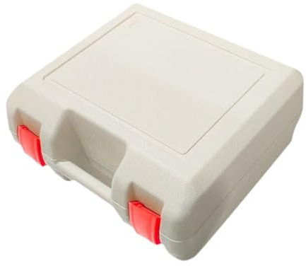 Amagogo Tragetasche für Campingkocher, passend für 1 Herd, 4 Gasflaschen, tragbar mit Griff für Kassettenkocher, Wandern, Grillen, Kochen im Freien, Weiß
