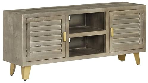 Fasba Mangoholz Massiv TV Schrank Fernsehschrank Fernsehtisch Lowboard Möbel 110x30x48 cm