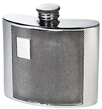Flasque orge en étain avec gravure 118 ml