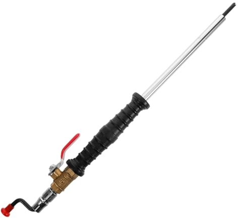 Zerodeko Auslaufsicherer Luftfüller Mit Schnellkupplung Zum Entfernen Von Ventilkernen Für Reifen Aller Art Inklusive Reifendruck-füller Für Motorrad Und Autoreifen