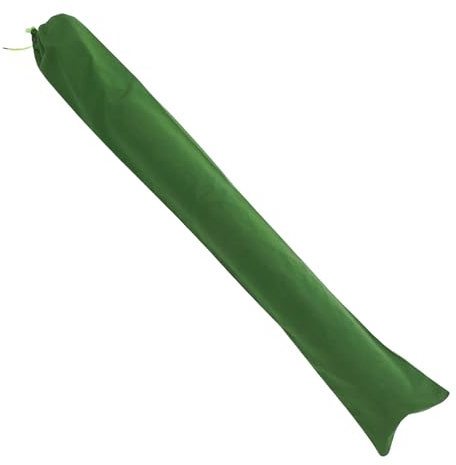 Flood Barrier Sandbags, Reusable Tube Design, Long Water Block, Elastic Rope Closure, Lightweight and Easy to Store, Heavy Duty Protection, for Doors Garages Basements, 5.90x96.45 Inches