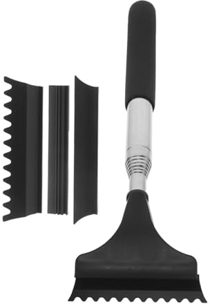 BESTYASH 1 Set Extendable Car Rearview Mirror Wiper Snow and Ice Remover Tool for Safe Driving Rainproof and Fog Resistant Squeegee Efficient Water Removal for Car Mirrors
