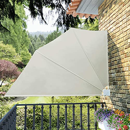 Genérico Toldo Lateral Plegable de balcón Color Crema 160x240 cm,Casa y jardín,Jardín,Artículos de Exterior,Sombrillas,Crema,4.7 KG,41577
