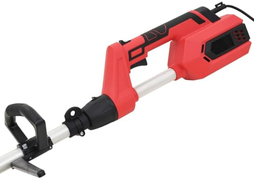 Attrezzo da Giardinaggio Elettrico Multifunzionale 4 in 1, tagliasiepi decespugliatore motosega tagliaerba 900W, con 4 accessori intercambiabili e asta estensione, per giardinaggio fai da te e manuten