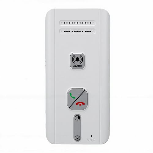 Cuifati 2-Wege-Funk-Gegensprechanlage, Vollduplex-Kommunikation mit Automatischer Antwort und 500 M Reichweite, für Heimbüros und den Einsatz in Mehreren Räumen (WHITE)