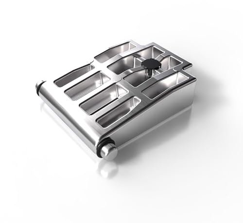 Florabest Gegenplatte Druckplatte für Häcksler – Passend FLH 2500 A1, FLH 2800 A1, Grizzly Tools GHS 2842 B, Hanseatic GHS 2842 B, Mr. Gardener ELH 2842 B und Parkside PWH 2800 A1