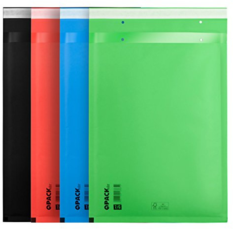 100 grüne Luftpolstertaschen Luftpolsterumschlag Versandtaschen Größe: 4/D (200 x 275 mm) GRÜN dimapax