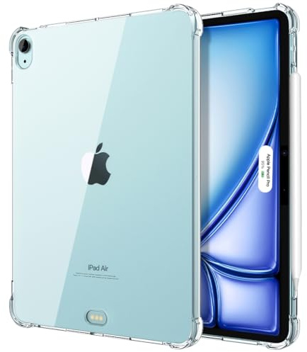 TiMOVO Hülle für iPad Air 11 Zoll M4/M3/M2, Air 5./4. Gen, Klar