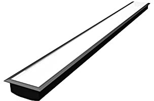 SLV mechanische Komponente GRAZIA 60 / Einbau Profil 3m schwarz Aluminium