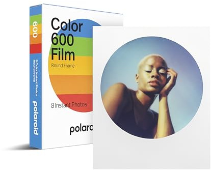 Polaroid Color Film für 600 - Round Frame, 8 Filme | Runder Rahmen (6021)