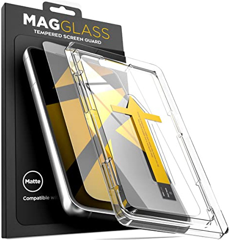 magglass Tempered Glass Designed for Samsung Galaxy S22 Matte Screen Protector - Anti Glare/Fingerprint Resistant Display Guard (Fingerprint Compatible)