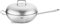 Fissler Original-Profi Collection, Padella Wok in Acciaio Inox Diametro 32 cm, 6.4 L, Coperchio in Metallo, Multistrato Premium A 5 Strati, Distribuzione Ottimale del Calore, Compatibile Induzione