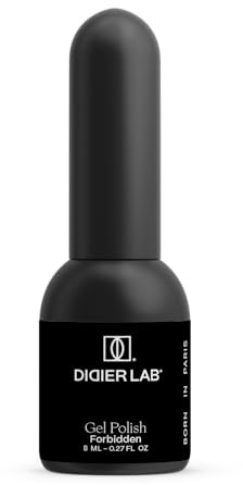 DIDIER LAB Premium Gel Nail Polish Studios Forbidden – TPO-Free UV LED Colour – Long-Lasting High Gloss Finish – Rich Pigmentation with Easy Application – Chip Resistant Soak-Off – 8ml