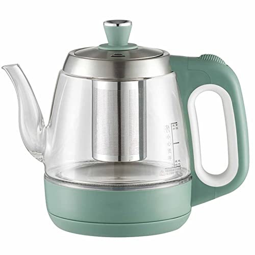 CASOTA Glass electric kettle Electric Kettle 1L ​Glass Kettle Health Preserving Pot Dry Boil Protection Areservation Function Hot Tea Machines With Filter With Lights 1350w Fast Boiling A,L=1L