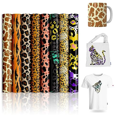 LUCKIGUCK Infusible Transfer Ink Sheets, Infusible Transfer Ink Sheets, Colour and Pattern Transfer Film