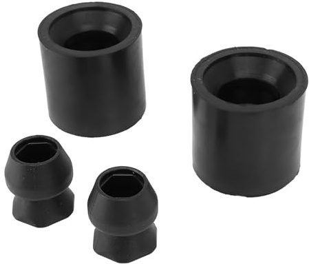 Bewinner 2-teiliges Anhänger-Türhalter-Set, Verformungssicherer, Schützender Gummi-Türhalter-Stoßfänger, Türhalter-Gummi, Passend für die Meisten Wohnmobil-Anhänger