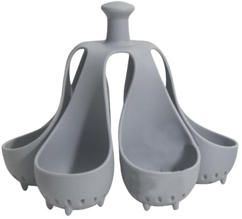 Cuociuova per uova sode – Cuocere uova in silicone – Portauova in silicone | Pochierer, fornello, resistente alle alte temperature, si adatta a un cassetto, rende duro o morbido