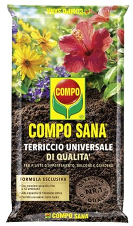 La zappa Terriccio substrato Universale professionale concimato e sterilizzato (10 Lt)