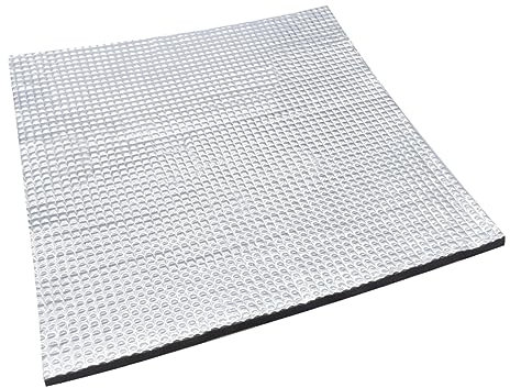JUMPLAWN Papageien Pad Selbstwärmendes Heizkissen Isoliermatte Mit Reflektierender Silberfolie Für Kleintiere Winternest Haustier Wärmepad
