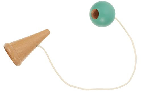 Toyvian Wear-resistentes Kendama Holzspielzeug Für Junge Mädchen Zur Hand-Auge-koordination Motorisches Geschicklichkeitsspiel Langlebig Und Vielseitig Für Anfänger Und Fortgeschrittene Fr
