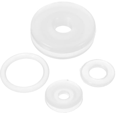 ULDIGI Juntas de Goma Ollas Fagor para Válvulas de Flotador Repuestos 4piezas Accesorios para Ollas a Presión Fáciles de Limpiar y Desmontar Compatibles 4l/5l/6l