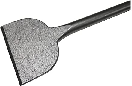 WERHE Cincel Espátula SDS Plus 75x250 mm, Cincel Plano, Acero Templado | compatible con Bosch, Makita, DeWalt martillos perforadores, ideal para eliminación de azulejos, eliminación de hormigón