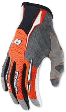 O'NEAL Motocross Handschuhe Podium Glove I MX MTB Motocross Enduro I Atmungsaktive Motorradhandschuhe Herren Damen I Perfekter Grip, gutes Fahrgefühl I Orange I Größe S