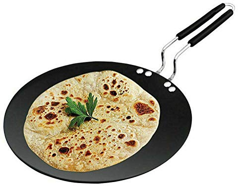 Abn Exports Iron Tawa Original Handmade Loha Iron Roti Chapati Tava Cooking Utensil Indian Taawa