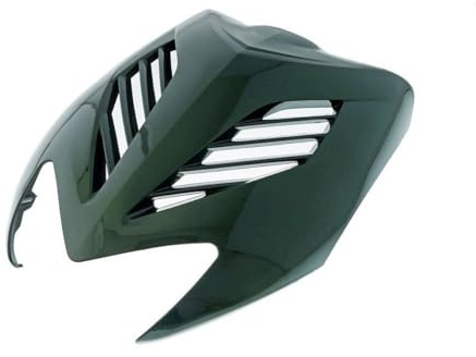 Roller-Verkleidungsset 8-teilig Grün kompatibel mit MBK Nitro, YAMAHA Aerox | Verkleidungskit glänzend grün Metallic, 8 Verkleidungsteile; bei Naked Modellen Umrüstung auf Standard-Lenker erforderlich