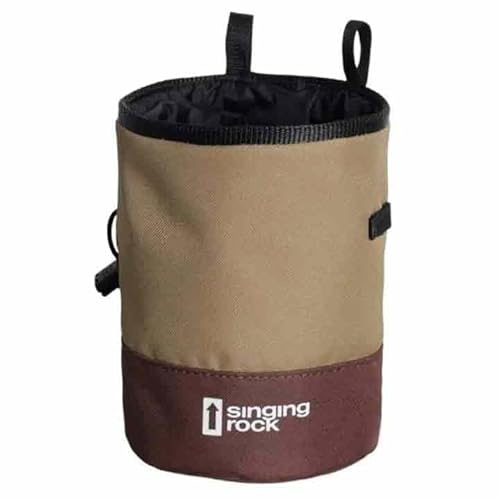SINGING ROCK - SPORT Chalk Bag Duo Marron-ORO