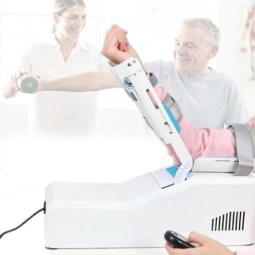 Elektrisches Ellenbogengelenk-Rehabilitationsgerät, Gelenk-Ellenbogenbandage-Armtrainer Mit Fernbedienung, -5°~145° Einstellbarer Winkel, Arm-Rehabilitationsgerät, Für Hemiplegie, Apoplexie, Weichteil