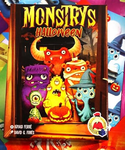 Enpeudejoc edicions Monstrys Halloween, Juego de Mesa de Monstruos para Fiestas de Halloween