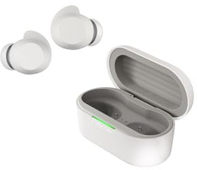 LG xboom Buds, Ecouteurs Bluetooth sans Fil, Casque Bluetooth, Réduction de Bruit, Casque sans Fil, oreillette Bluetooth Sports, écouteurs Intra-Auriculaires, Blanc