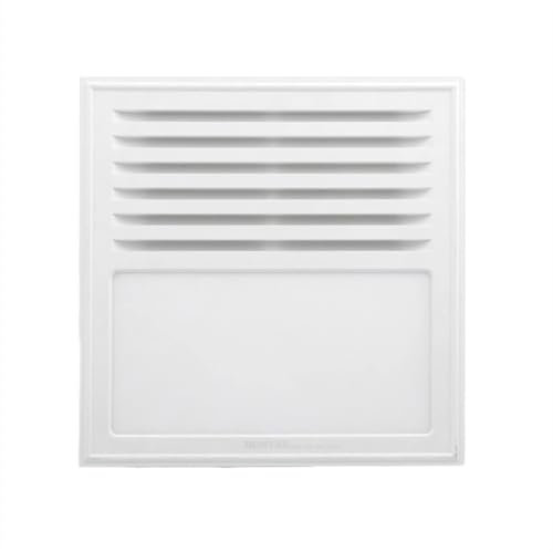 LVSEWOA Ventilador de baño con iluminación LED de Techo integrada, 30 x 30 cm, silencioso, con luz, Potente Extractor de Techo con iluminación.
