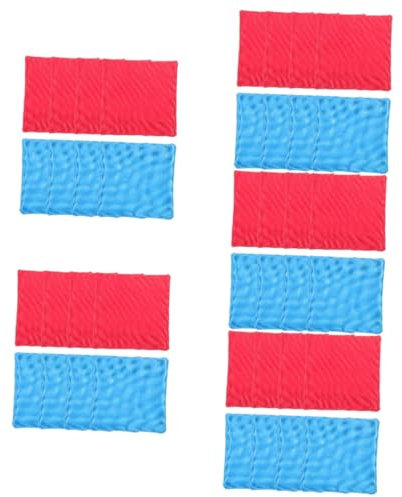 Toyvian 3 Sätze Bohnensäcke Wurfspiel Für Interaktives Outdoor Für Partys Geschicklichkeitsspiel Für Drinnen Und Draußen Fördert Konzentration Und Hand Augen Koordination 8 Stück * 3