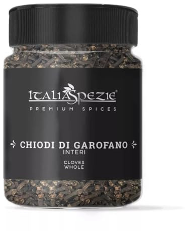ITALIA SPEZIE - Chiodi di Garofano Interi, 90 g, alta qualità, profumo intenso e avvolgente, piatti dolci e salati, tisane, infusi e marinate