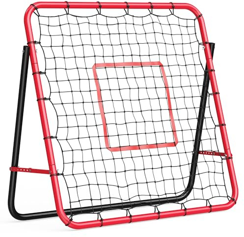 Fußball Rebounder, Rebound Netz | Prellwand | Hilfsmittel Und Ausrüstung Für Das Geschicklichkeitstraining Für Kinder, Teenager Und Alle Altersgruppen – Kick-Back/Tragbar