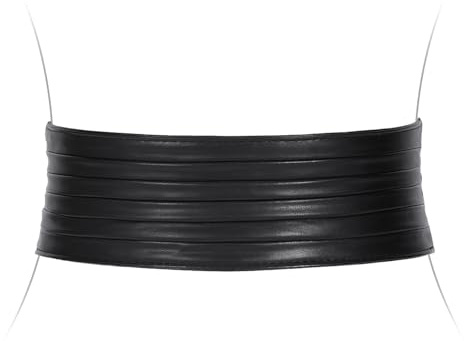 VONMELLI Breiter Gürtel Damen Elastischer Taillengürtel Damen für Kleider | Vintage Mode Dehnbarer Korsettgürtel Cinch Gürtel