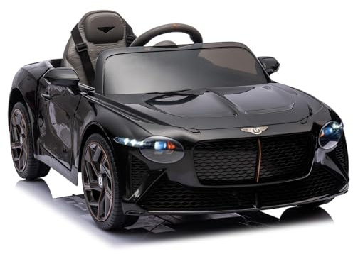 Elektroauto Für Kinder 12V, Unter Der Lizenz Von Bentley Bacalar, Ferngesteuerte Elektrofahrzeuge Für Eltern, Flügeltüren, Federung, 3 Geschwindigkeitsstufen, LED-Beleuchtung, Hupe