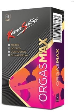 Kama Sutra Orgasmax 12S - 4 In 1 Condoms