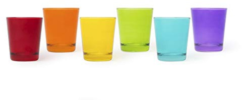 Excelsa Portofino Lot de 6 verres à eau en verre