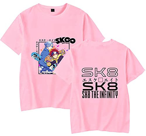SK8 The Infinity Manga Tshirt Anime Figur Langa & Miya Print T Shirt Kurzarm T-Shirts Mit Rundem Hals Für Herren/Damen