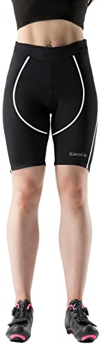 Santic cykelshorts dam vadderade cykelshorts kvinnor cykling capribyxor för kvinnor – Martha