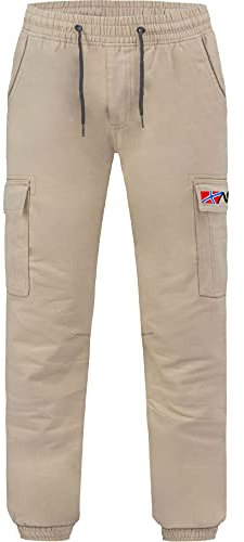 Nebulus Hose CAMO Herren (Model: P5923 - Herren, beige; Größe: L)