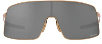Oakley Wire Tap 2.60 Sunglasses, Matte Gold/Prizm Black, 36/13/141 Herren, Matte Gold/Prizm Black, 36/13/141