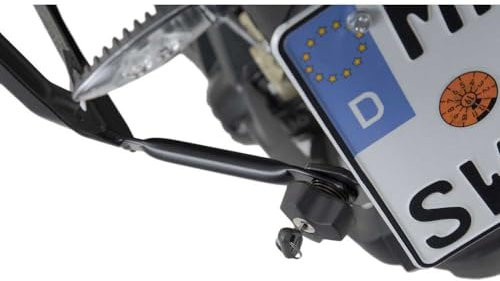 SW-Motech Protezione antifurto per corriere PRO - Funzione QUICK-LOCK. 2 serrature abbinate, 2 chiavi.